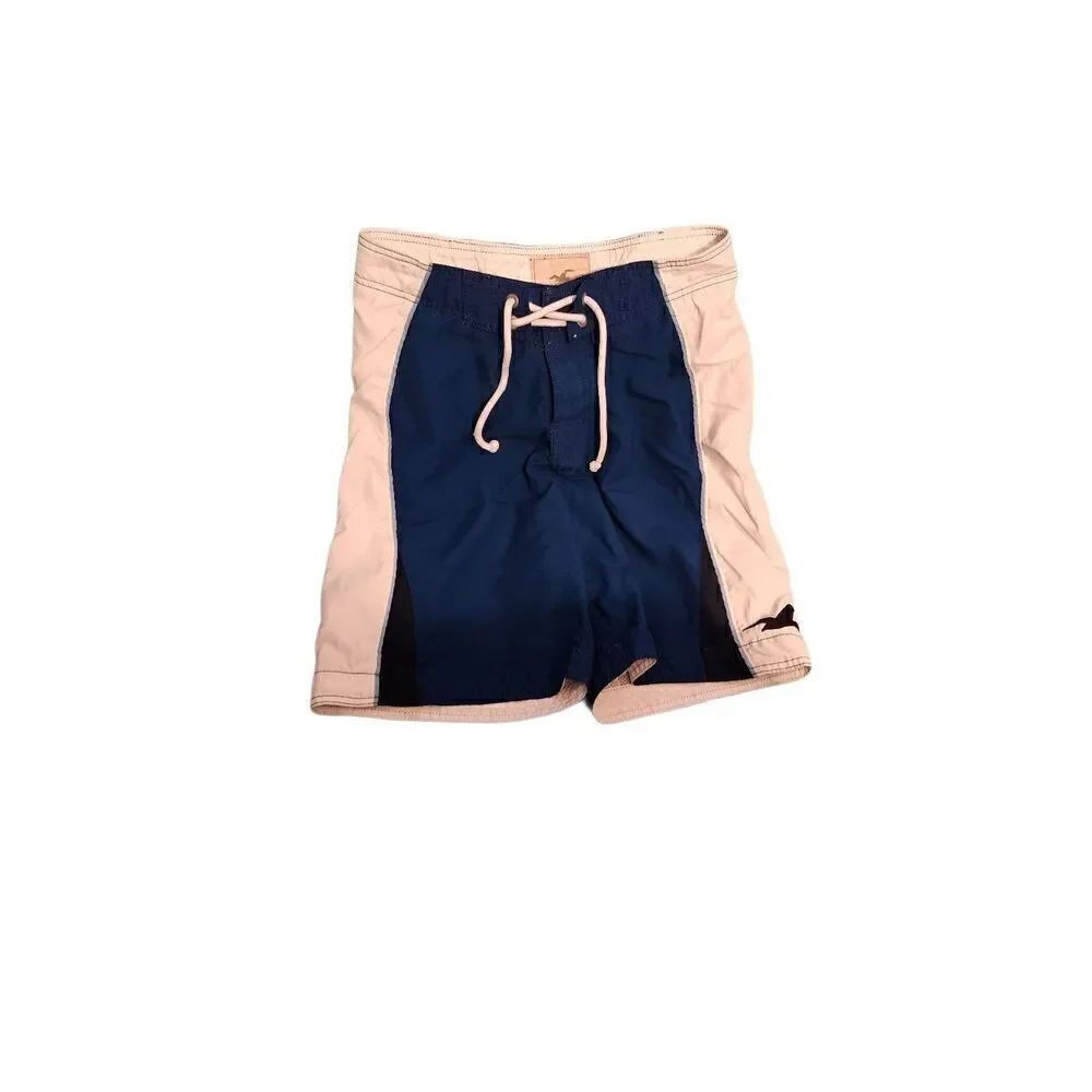 💕HOLLISTER Blue Swimwear Swimming Trunks Shorts Size 30